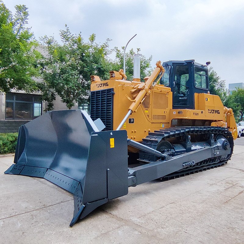 Bulldozer Manufacturer - Cheap Small 320HP Crawler with Enclosed Cabin Air Condition