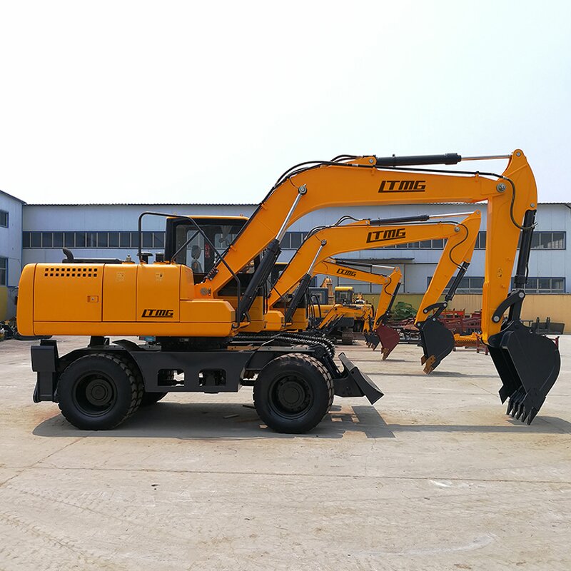 Wheel Excavator Manufacturer - Hydraulic Joystick 12 Ton 13 Ton 15 Ton for Sale