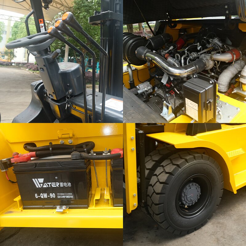 diesel Forklift Manufacturer - Chinese Factory Price Stock 3m 6 Ton 6000kg in Mexico