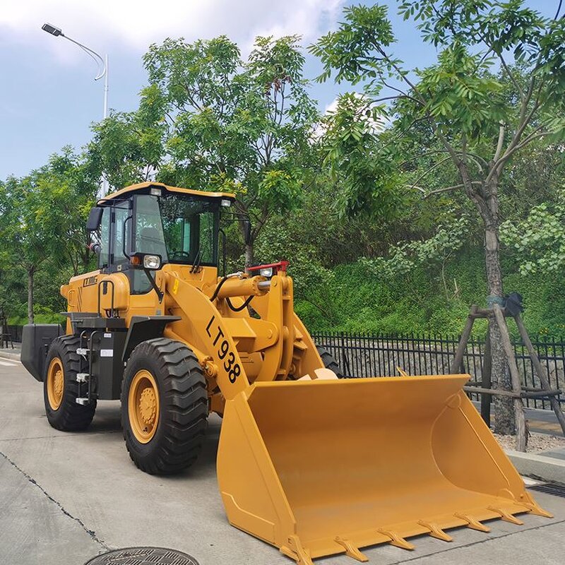 Wheel Loader Manufacturer - Factory Supply 3 Ton 3.5 Ton Front Arm with ROPS Cabin Air Conditioner