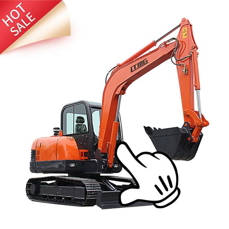 Crawler Excavator Manufacturer - Factory Supply Mini 2 Ton 3 Ton 6 Ton 6000kg with Cabin