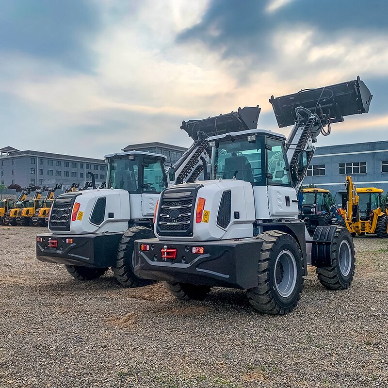 Telescopic Wheel Loader Manufacturer - Factory High Capacity Bucket Machine 2.5 Ton 3 Ton With Cab