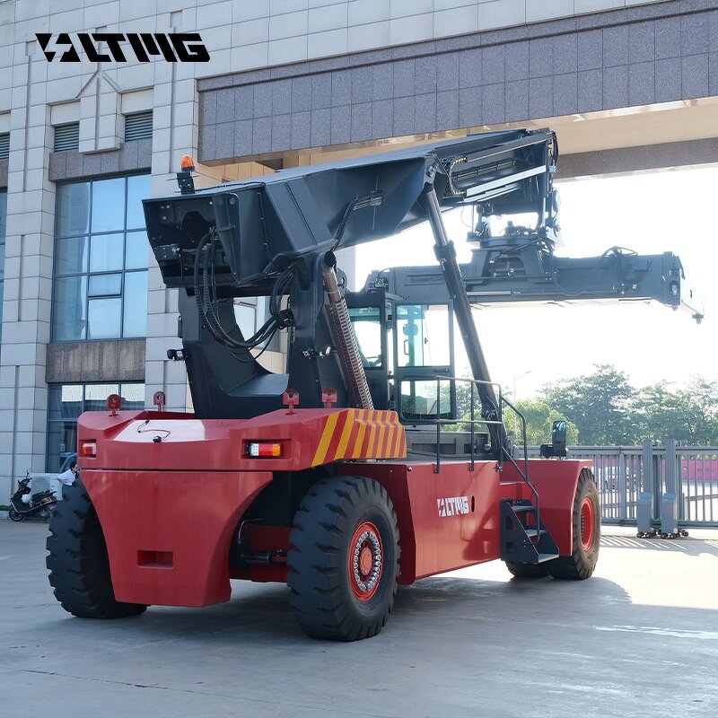 Reach Stacker Manufacturer - LTMG Heavy 45 Ton Diesel Container Handler with Imported Axle Transmission Engine