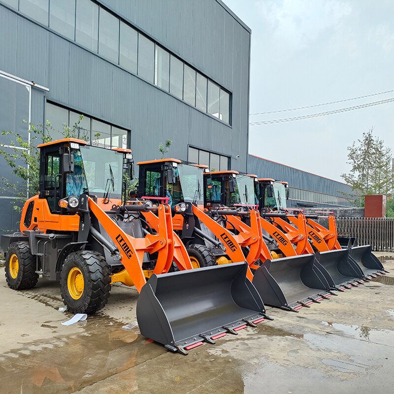 Mini Articulating Wheel Loader Manufacturer - Boom Loader 910 920 Radlader Cargador 1ton 2 Ton 1000kg 2000kg Front End