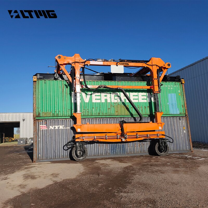 Straddle Carrier Manufacturer - Top Quality 35T 60Ton 80Ton Rubber Tyred Gantry RTG for Container Terminal Logistics