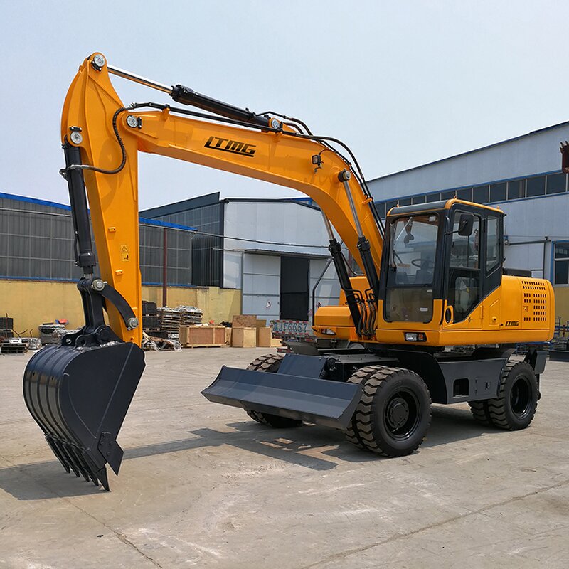Wheel Excavator Manufacturer - Hydraulic Joystick 12 Ton 13 Ton 15 Ton for Sale