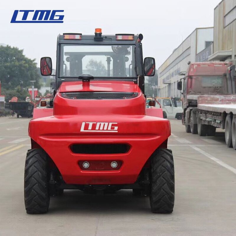 Rough Terrain Forklift Manufacturer - LTMG Small 3ton 2 WD 4WD with Cabin for Sale