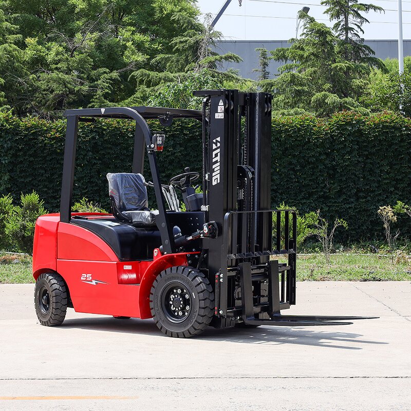 Electric Forklift Manufacturer - Top Supplier Small 2.5ton Lifting up 3m-7m CE Solid Tire