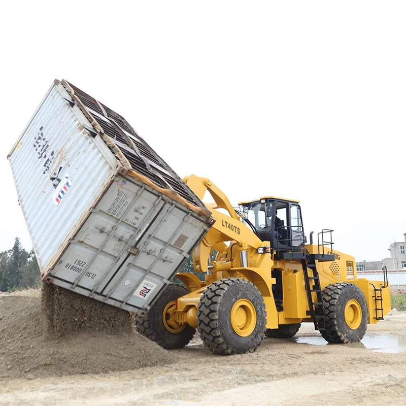 Wheel Forklift Loader Manufacturer - Cheap High Performance Four Wheel Drive 32 Ton 40 Ton With Fork