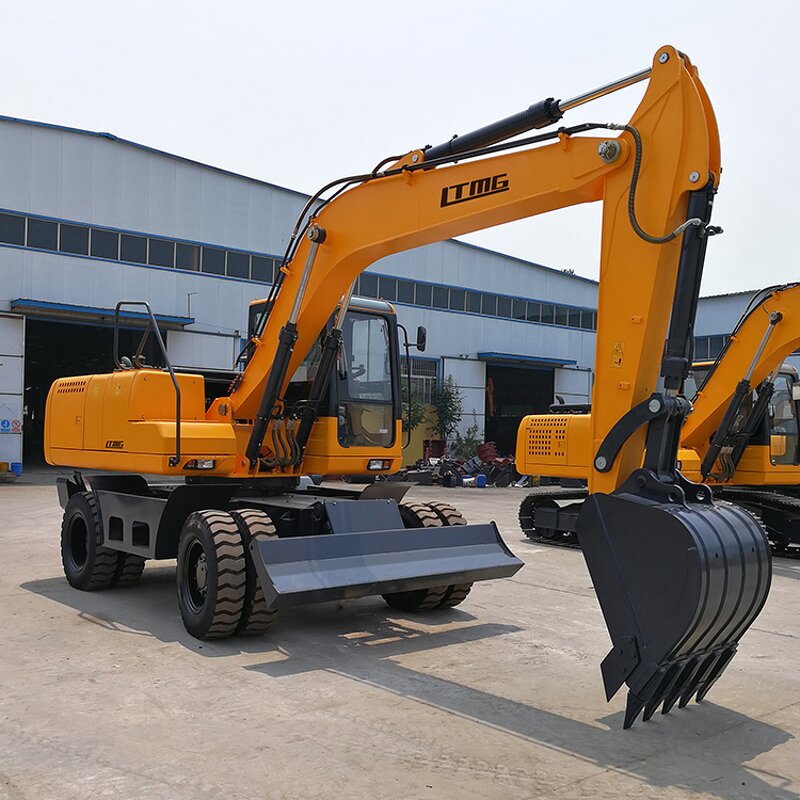 Wheel Excavator Manufacturer - Hydraulic Joystick 12 Ton 13 Ton 15 Ton for Sale
