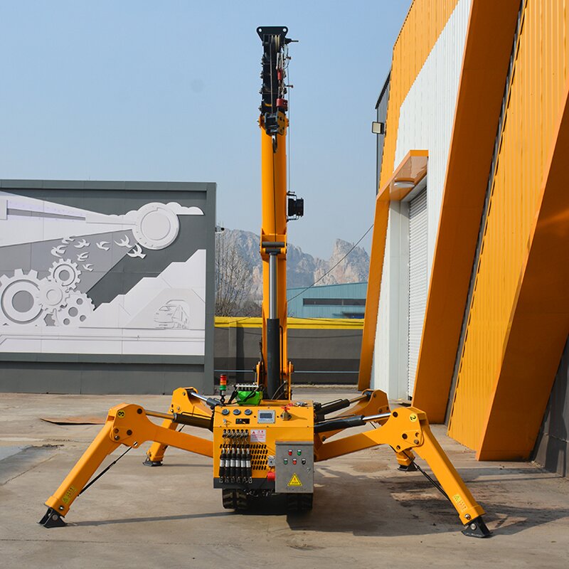 Spider Crane Manufacturer - Best Selling Long Arm 3 Ton Multifunctional 360 Degree Crawler for Construction Works