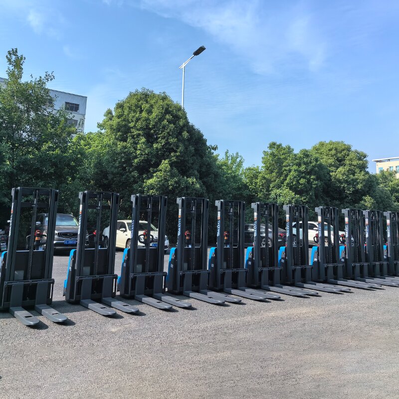 Electric Pallet Stacker Manufacturer - Hydraulic Lift Truck 1000kg 1500kg 2000kg Walkie with AC Motor