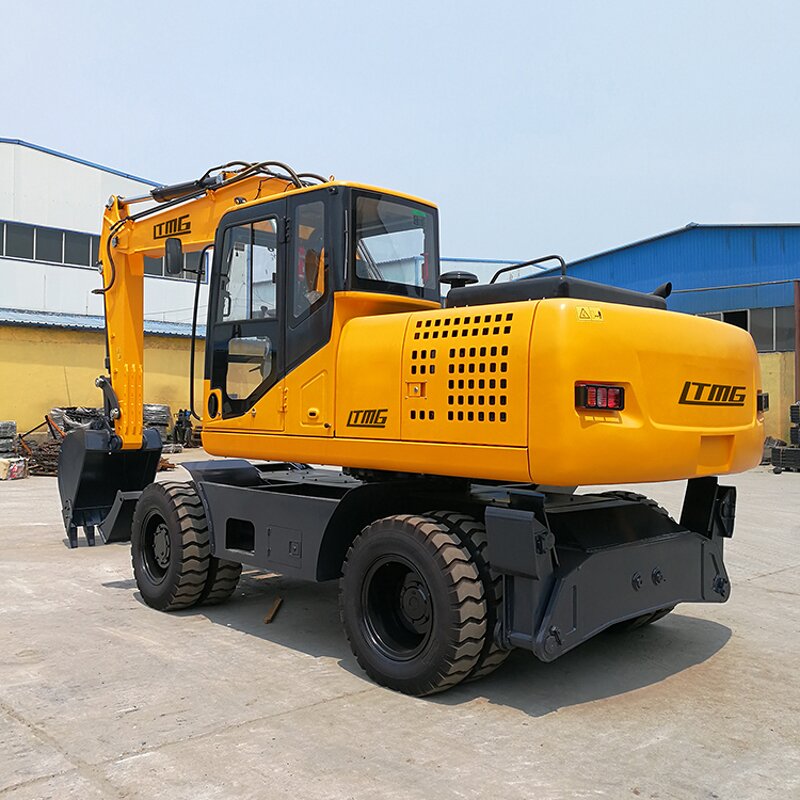 Wheel Excavator Manufacturer - Hydraulic Joystick 12 Ton 13 Ton 15 Ton for Sale