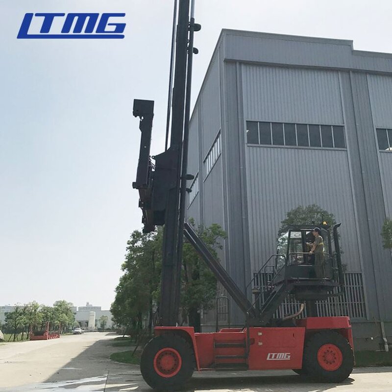 Reach Stacker Manufacturer - LTMG Factory Supply Pallet 9 Ton 10 Ton Empty Container Handler Hydraulic Forklift
