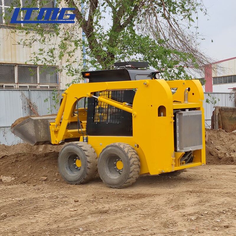Skid Steer Loader Manufacturer - Universal Quick Attach 500kg 700kg Mini for Farm Use