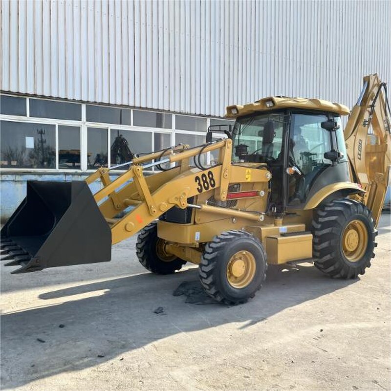 Backhoe Loader Manufacturer - In Stock Shipping 7-10 Days Hydraulic 388 With Air Conditioner