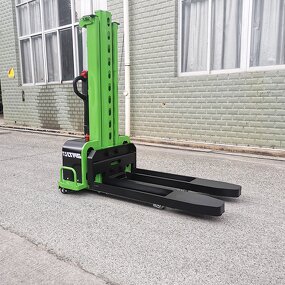 Electric Self Loading Stacker Manufacturer - LTMG Brandfully Powered Lithium Battery 1000kg 1500 kg Mini Walkie