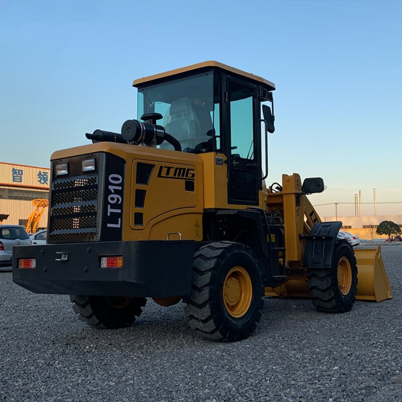 Wheel Loader Manufacturer - In Stock Fast Delivery 0.8 Ton 1 Ton 1.5 Ton Four Wheel Drive with Semi-solid Tire