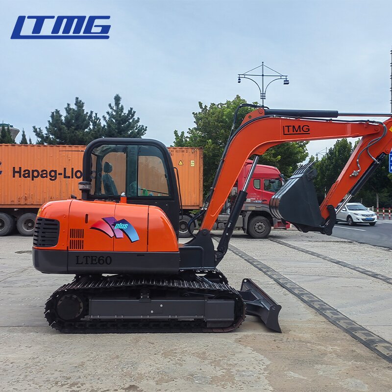 Excavator Manufacturer - LTMG Factory Price Oem Heavy Duty Bucket 6.5 Ton Mini Household Kubota Engine Small Digger