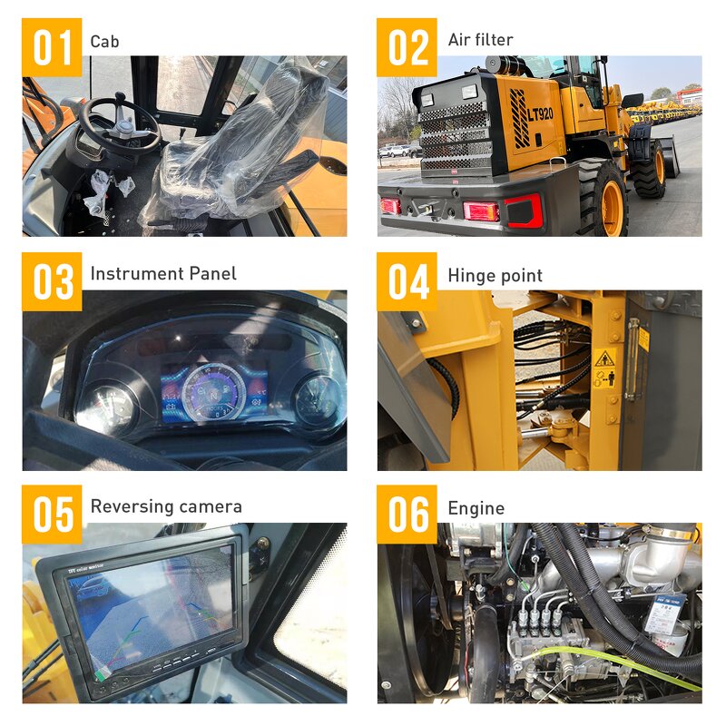 Wheel Loader Manufacturer - Fast Delivery Shipping Within 7 Days 2.8 Ton 3 Ton Front End Mini