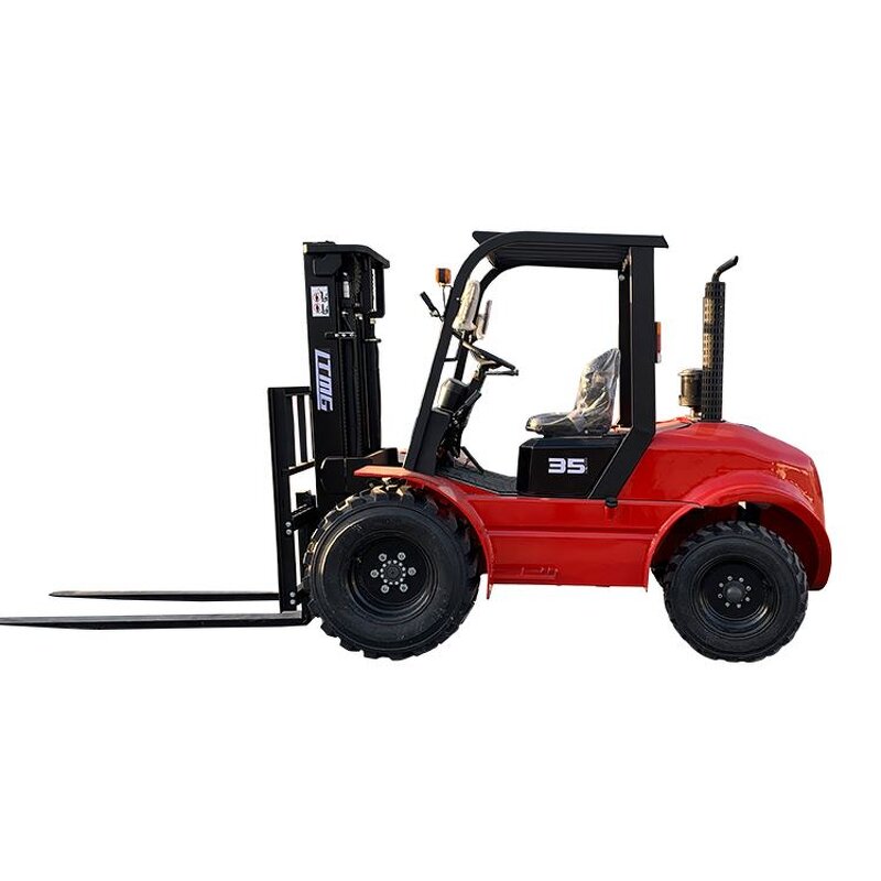 Rough Terrain Forklift Manufacturer - LTMG 4wd off Road Trucks Loader 3000kg 3500kg 3ton Used in the Mountains
