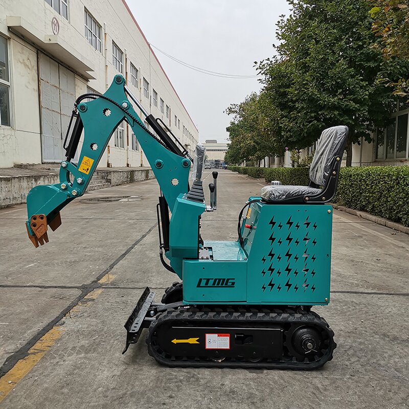 Electric Excavator Manufacturer - 0.8ton 0.9 Ton 1ton 1.5 Ton 1.7 Ton 2 Ton Mini Bagger Bucket with Lithium Battery