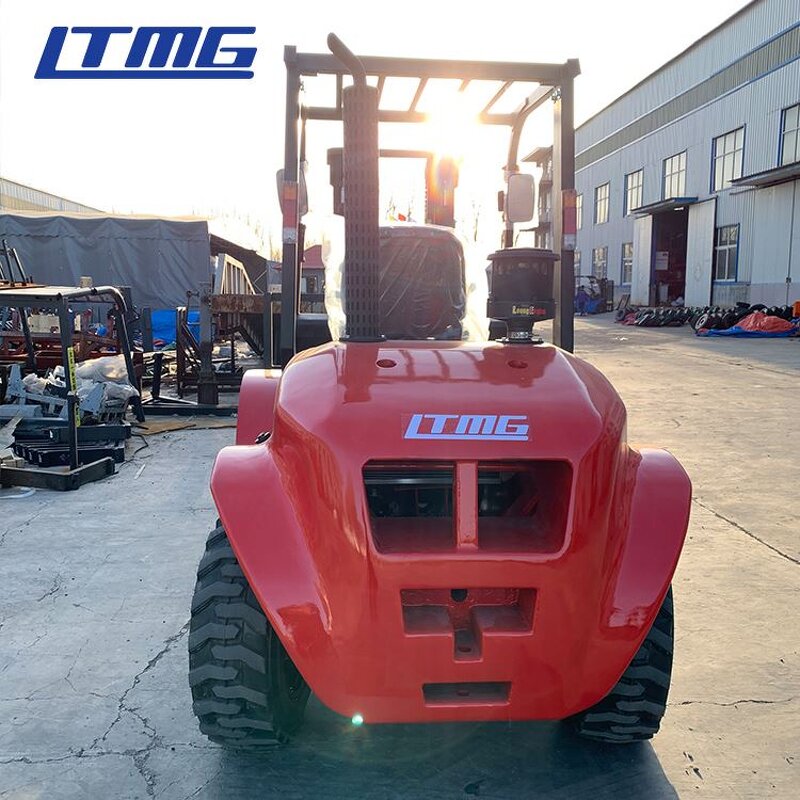 Rough Terrain Forklift Manufacturer - LTMG 4wd off Road Trucks Loader 3000kg 3500kg 3ton Used in the Mountains