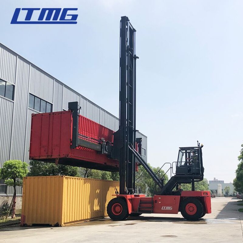 Reach Stacker Manufacturer - LTMG Factory Supply Pallet 9 Ton 10 Ton Empty Container Handler Hydraulic Forklift