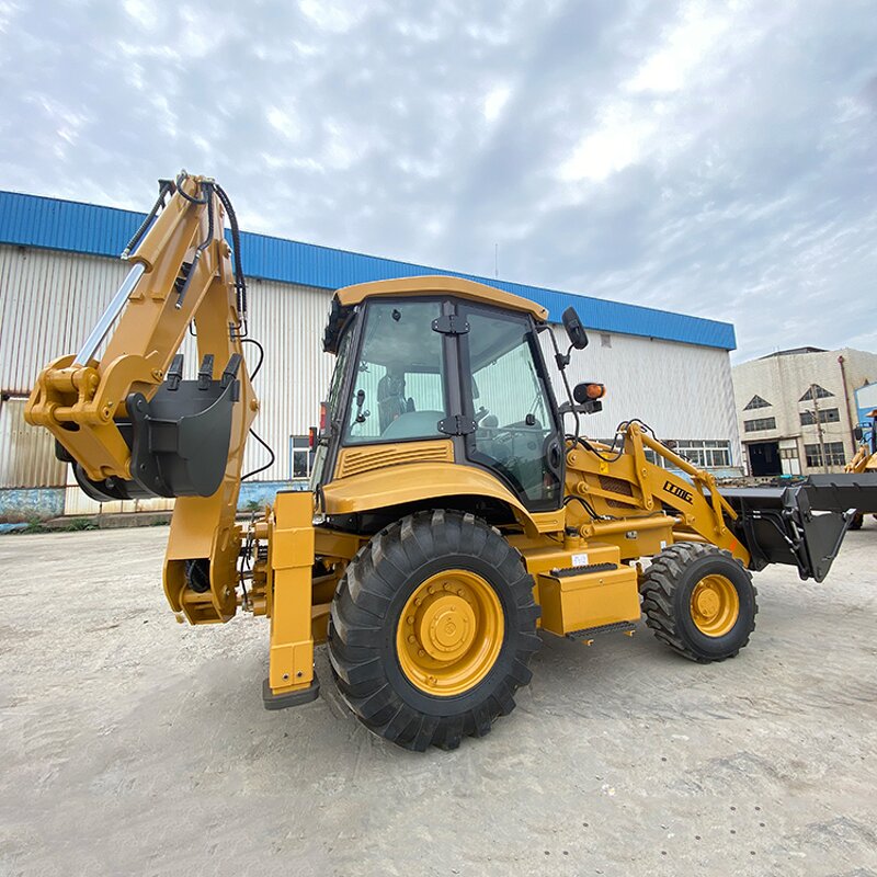 Backhoe Loader Manufacturer - LTMG China Brand New Joystick 4x4 Excavator