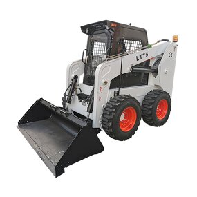 Skid Steer Loader Manufacturer - LT75 Chinese Cheap 50hp Mini Trached 1000KG 1050KG Front End Crawler