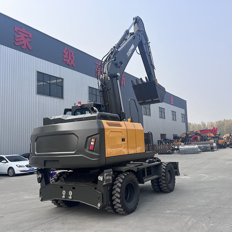 diesel Wheel Excavator Manufacturer - LWE180 Chinese Brand New Construction Digging Machine 16 Ton 18 Ton