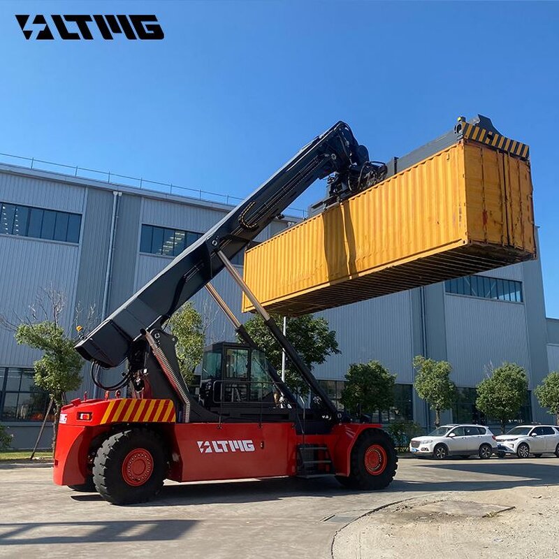 Reach Stacker Manufacturer - LTMG Port Machine 40 Ton 45 Ton for Freight Containers