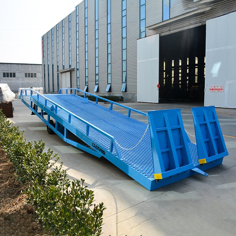 Dock Ramp Manufacturer - 6-15ton Warehouse Electric Loading and Unloading Adjustable Truck Mobile Hydraulic