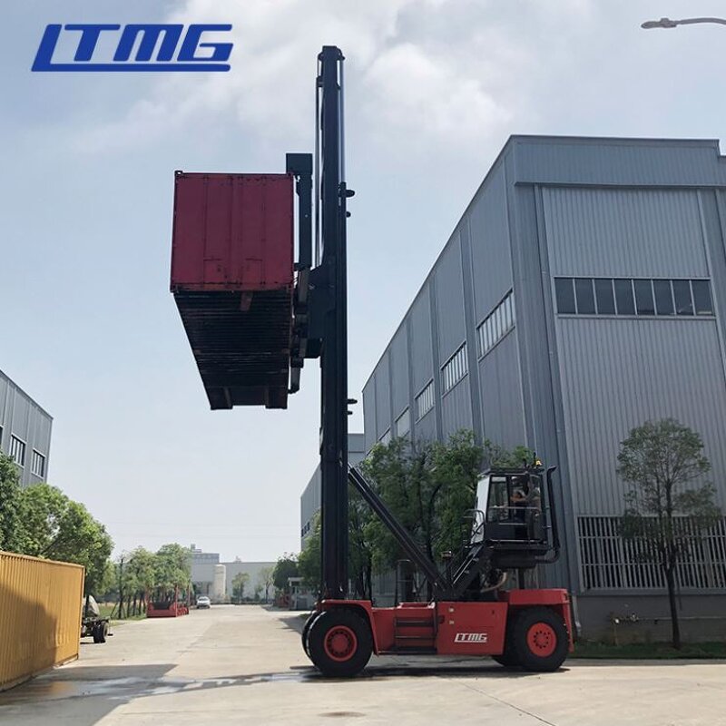 Reach Stacker Manufacturer - LTMG Factory Supply Pallet 9 Ton 10 Ton Empty Container Handler Hydraulic Forklift