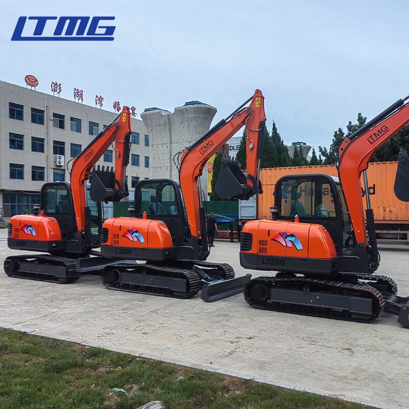 Excavator Manufacturer - LTMG Factory Price Oem Heavy Duty Bucket 6.5 Ton Mini Household Kubota Engine Small Digger
