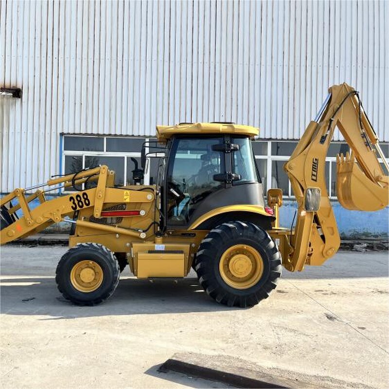 Backhoe Loader Manufacturer - In Stock Shipping 7-10 Days Hydraulic 388 With Air Conditioner