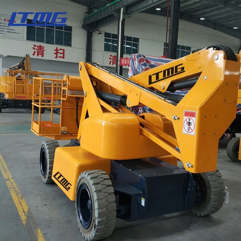 Boom Lift Manufacturer - LTMG Knuckle Telescopic 10 Metre Work Platform for Sale