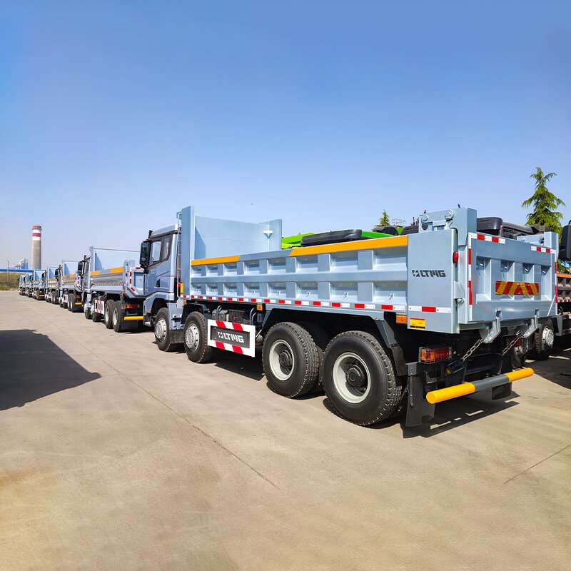 Mining Dump Truck Manufacturer - Factory Sale New 8x4 12 Wheel Heavy with Iso