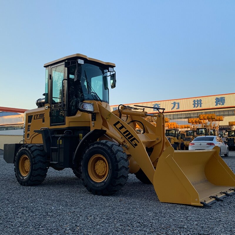 Wheel Loader Manufacturer - In Stock Fast Delivery 0.8 Ton 1 Ton 1.5 Ton Four Wheel Drive with Semi-solid Tire