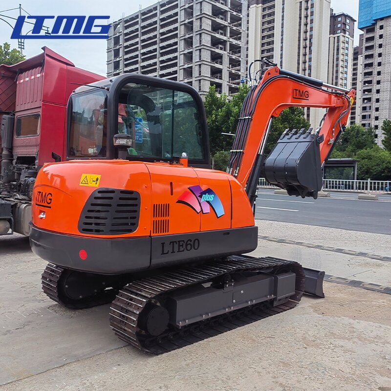 Excavator Manufacturer - LTMG Factory Price Oem Heavy Duty Bucket 6.5 Ton Mini Household Kubota Engine Small Digger