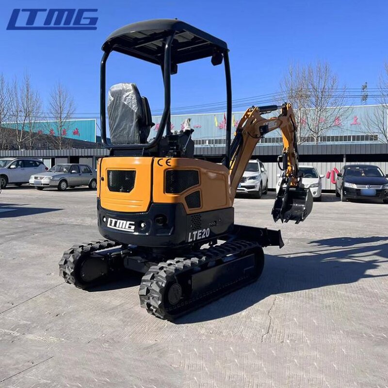 Crawler Excavator Manufacturer - LTMG Mini 2t 2.5t Hydraulic Hammer zero Tail with EPA EURO 5 Engine