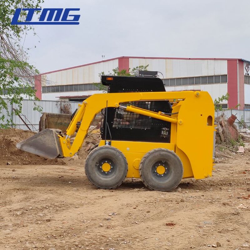 Skid Steer Loader Manufacturer - Universal Quick Attach 500kg 700kg Mini for Farm Use