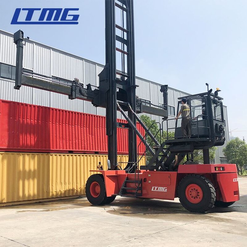 Reach Stacker Manufacturer - LTMG Factory Supply Pallet 9 Ton 10 Ton Empty Container Handler Hydraulic Forklift