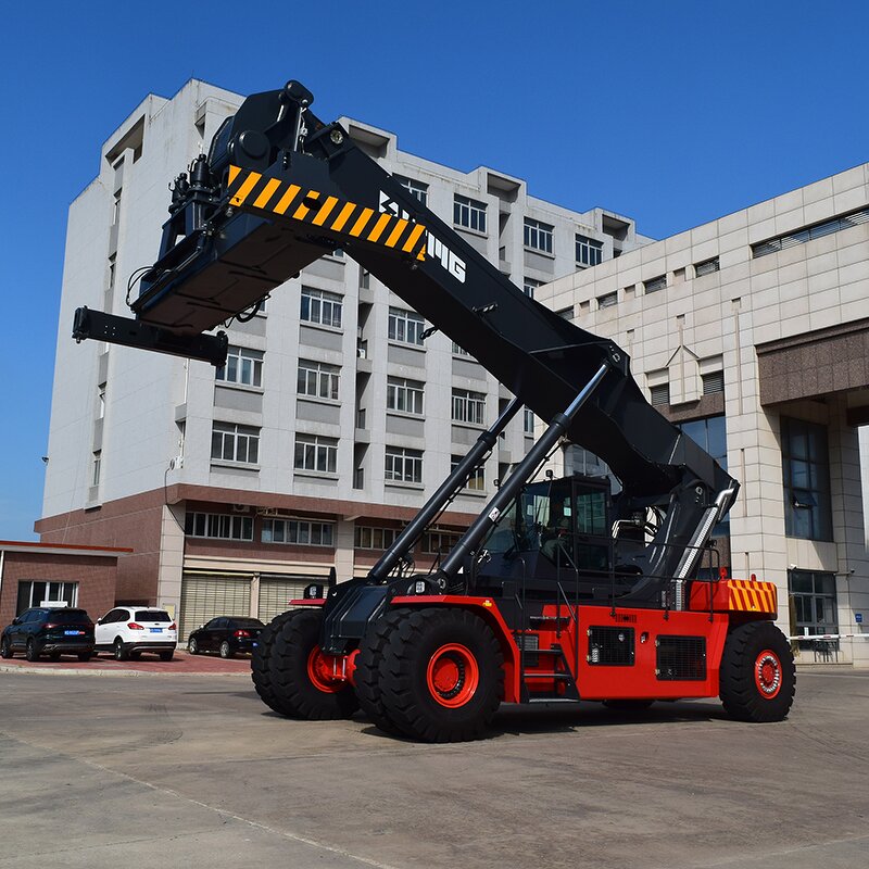 Electric Reach Stacker Manufacturer - Factory Port Machinery Battery 45 Ton for Container Working