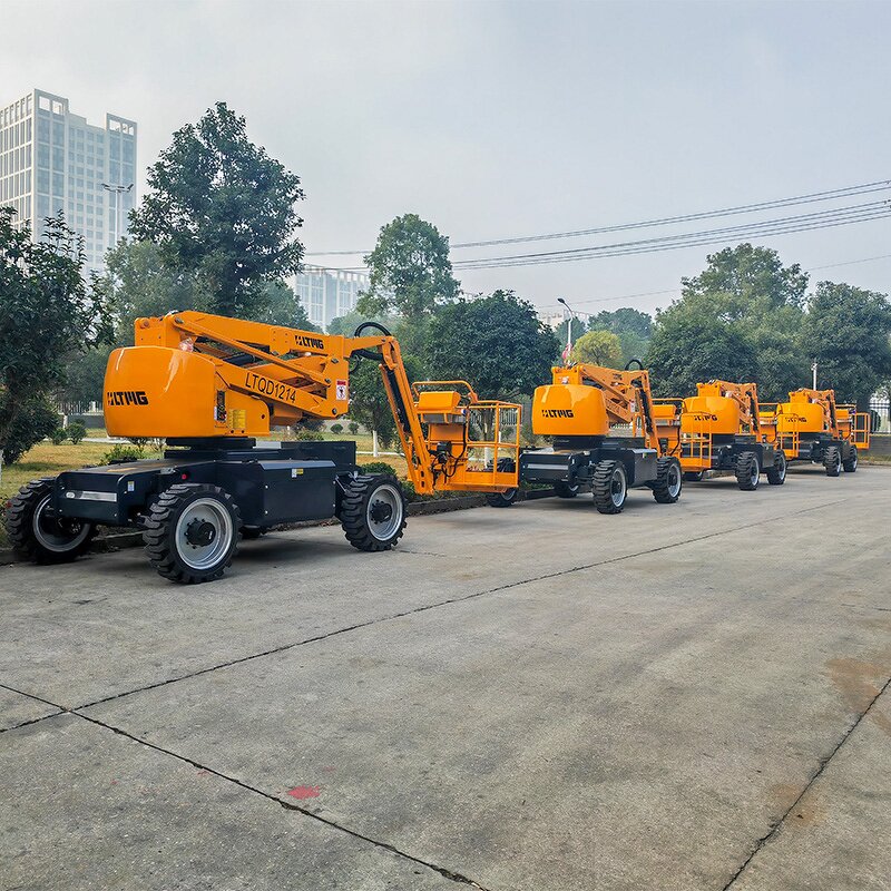 Articulated Boom Lift Manufacturer - Factory Direct 14m 18m 22m 26m Towable Self-propelled Aerial Work Platform With EPA Euro V Engine
