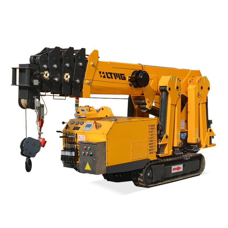 Spider Crane Manufacturer - Telescopic Boom Hydraulic Lifting Mobile 3t 5t Mini Crawler