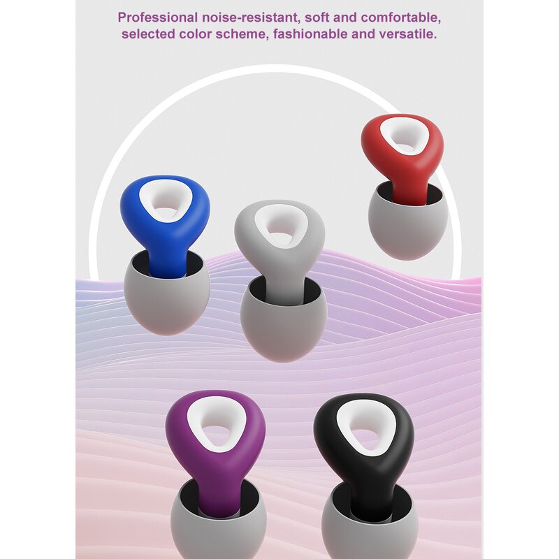 Earplugs Manufacturer - Noise Cancelling Reusable Silicone for Work and Sleep Hearing Protection