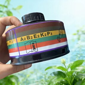 Gas Mask Filter Manufacturer - Single 40mm Activated Carbon Against Vapors