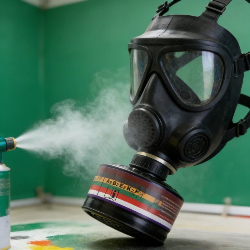 Gas Mask Filter Manufacturer - P-A-2 Activated Carbon Cartridge Organic Vapors 40mm Replacement Filter Canister