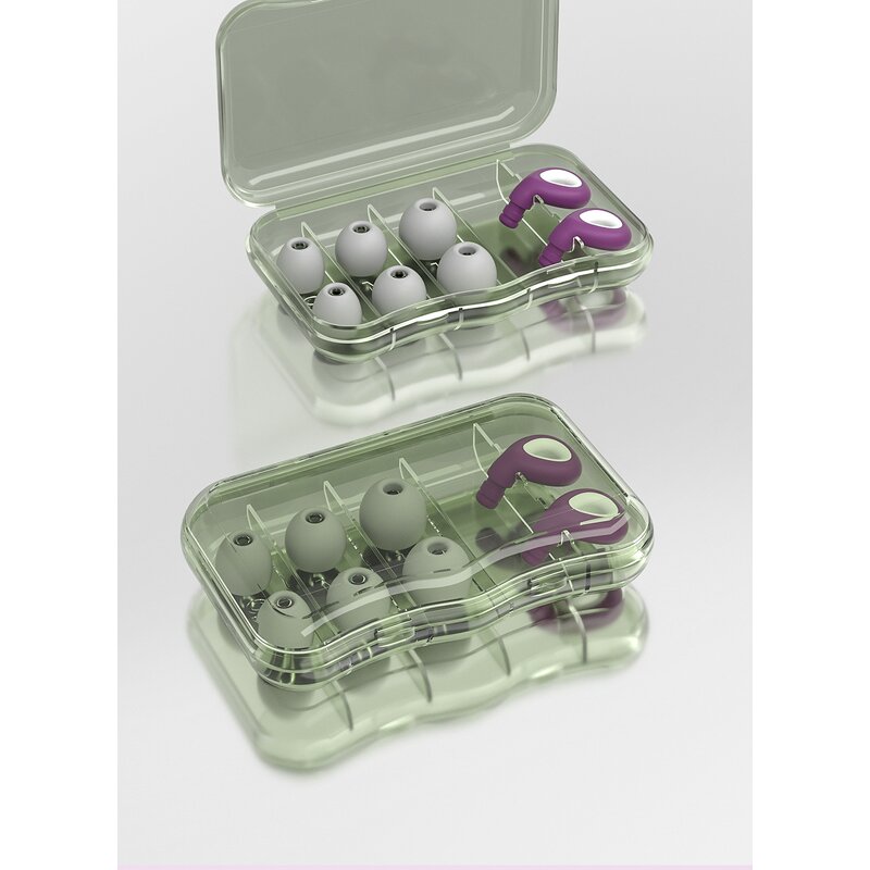 Earplugs Manufacturer - Concert Silicone Waterdrop for Swimming Waterproof Noise Reduction Work Rest Replaceable Earcap